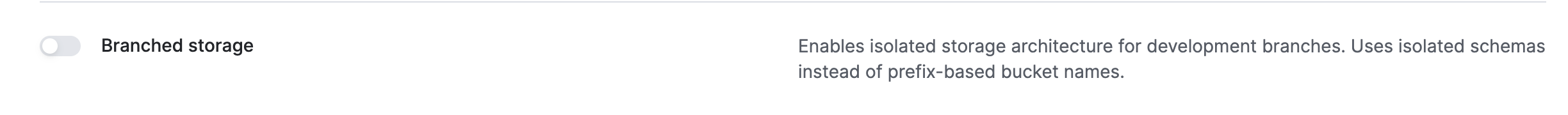 Screenshot - Branched Storage Toggle