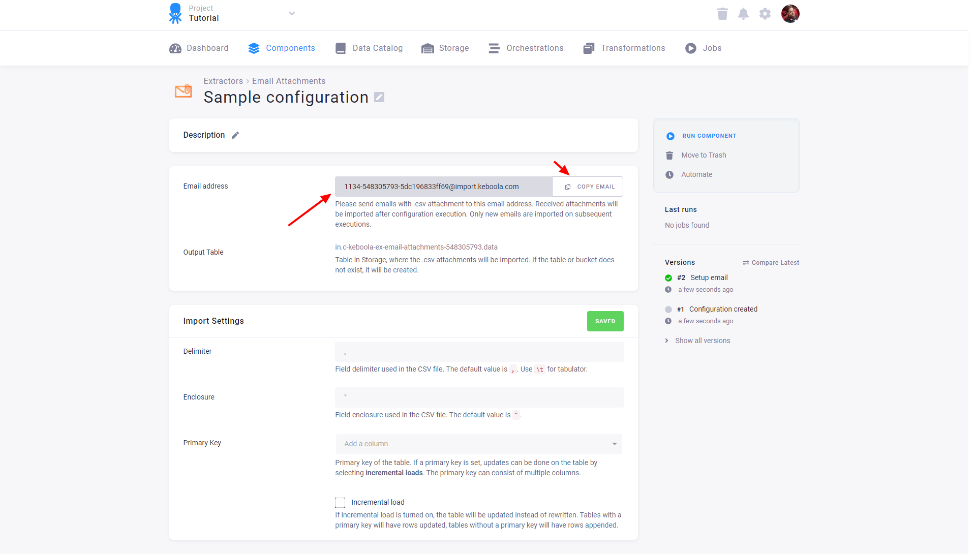 Screenshot - Configuration