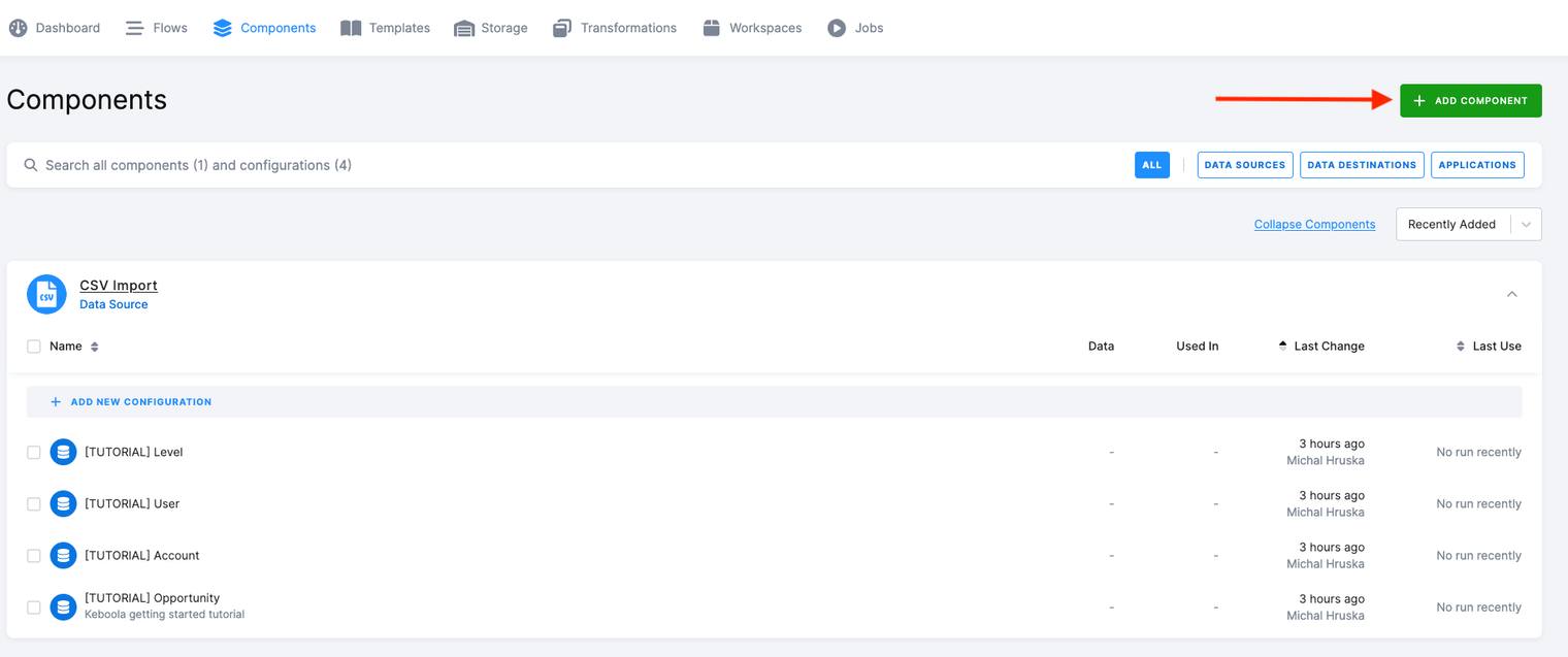 Data Source Overview Screenshot